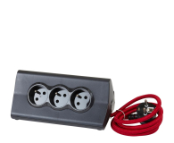 LEGRAND Przedłużacz tab 3x2P+Z +2USB Czarny 1,5m 050411 - 1047081 - zdjęcie 1